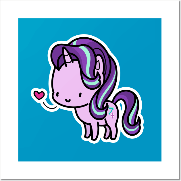 Starlight Glimmer chibi Wall Art by Drawirm